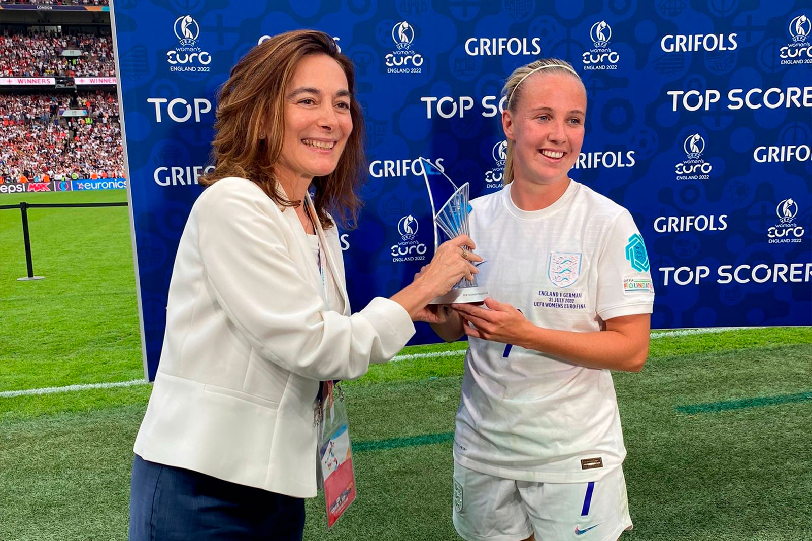 Beth Mead -England- TopScorer UEFA Women’s Euro 2022