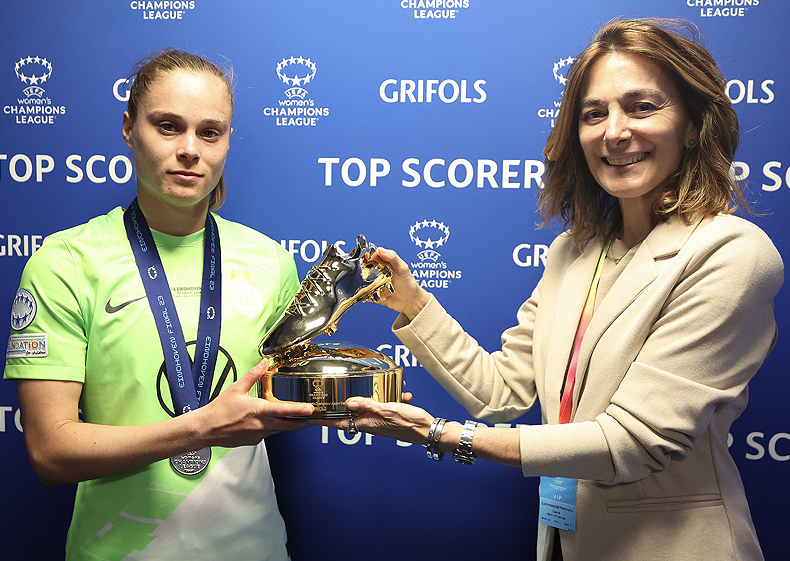 Ewa Pajor – Top Scorer UEFA Women’s Champions League